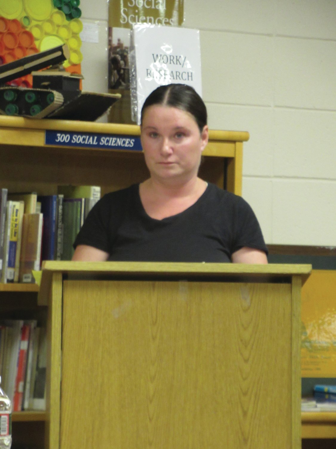 PARENTAL CHOICE: Several Johnston parents, including Jennifer Hall, helped convince the Johnston School Committee to vote unanimously to make masks optional for students when the new school year begins.